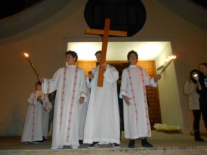 Parrocchia Gesù Risorto - Triduo Pasquale 2016 - Via Crucis Arbostella - don Nello Senatore - Mauro Grandinetti