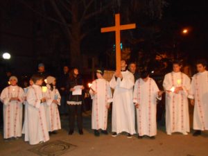 Parrocchia Gesù Risorto - Triduo Pasquale 2016 - Via Crucis Arbostella - don Nello Senatore - Mauro Grandinetti