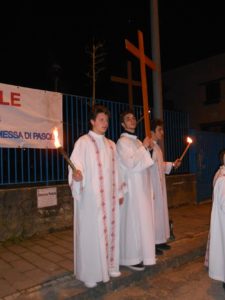 Parrocchia Gesù Risorto - Triduo Pasquale 2016 - Via Crucis Arbostella - don Nello Senatore - Mauro Grandinetti