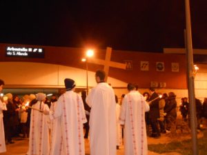 Parrocchia Gesù Risorto - Triduo Pasquale 2016 - Via Crucis Arbostella - don Nello Senatore - Mauro Grandinetti