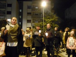 Parrocchia Gesù Risorto - Triduo Pasquale 2016 - Via Crucis Arbostella - don Nello Senatore - Mauro Grandinetti