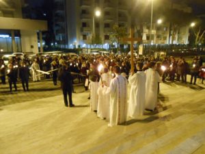 Parrocchia Gesù Risorto - Triduo Pasquale 2016 - Via Crucis Arbostella - don Nello Senatore - Mauro Grandinetti