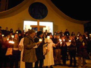 Parrocchia Gesù Risorto - Triduo Pasquale 2016 - Via Crucis Arbostella - don Nello Senatore - Mauro Grandinetti