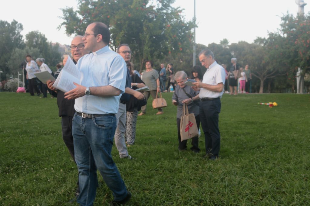 Adorazione Eucaristica al parco del Mercatello