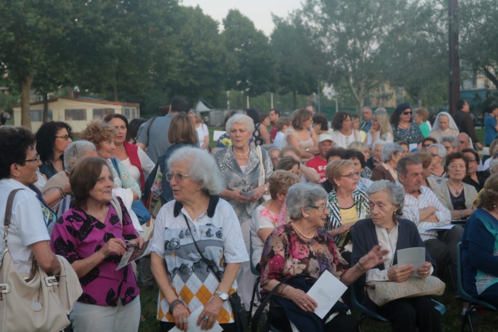 Adorazione Eucaristica al parco del Mercatello