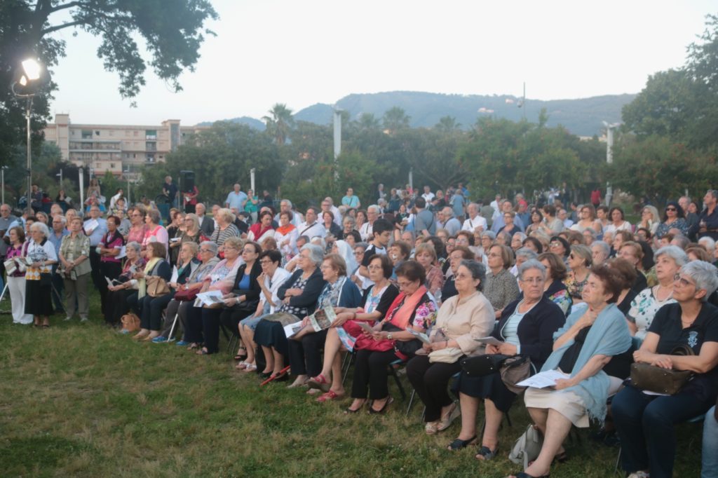 Adorazione Eucaristica al parco del Mercatello