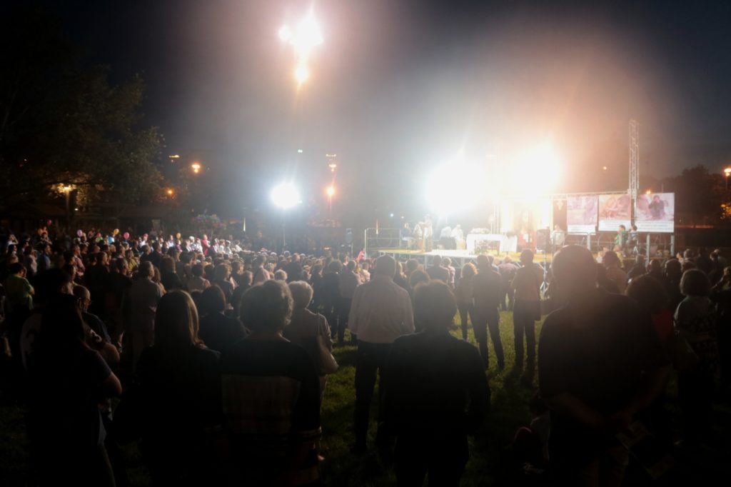 Adorazione Eucaristica al parco del Mercatello