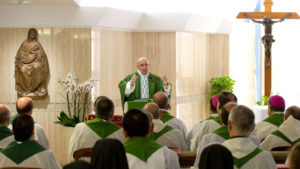 Papa Francesco a Santa Marta