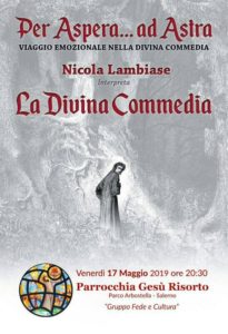 Viaggio emozionale Divina Commedia