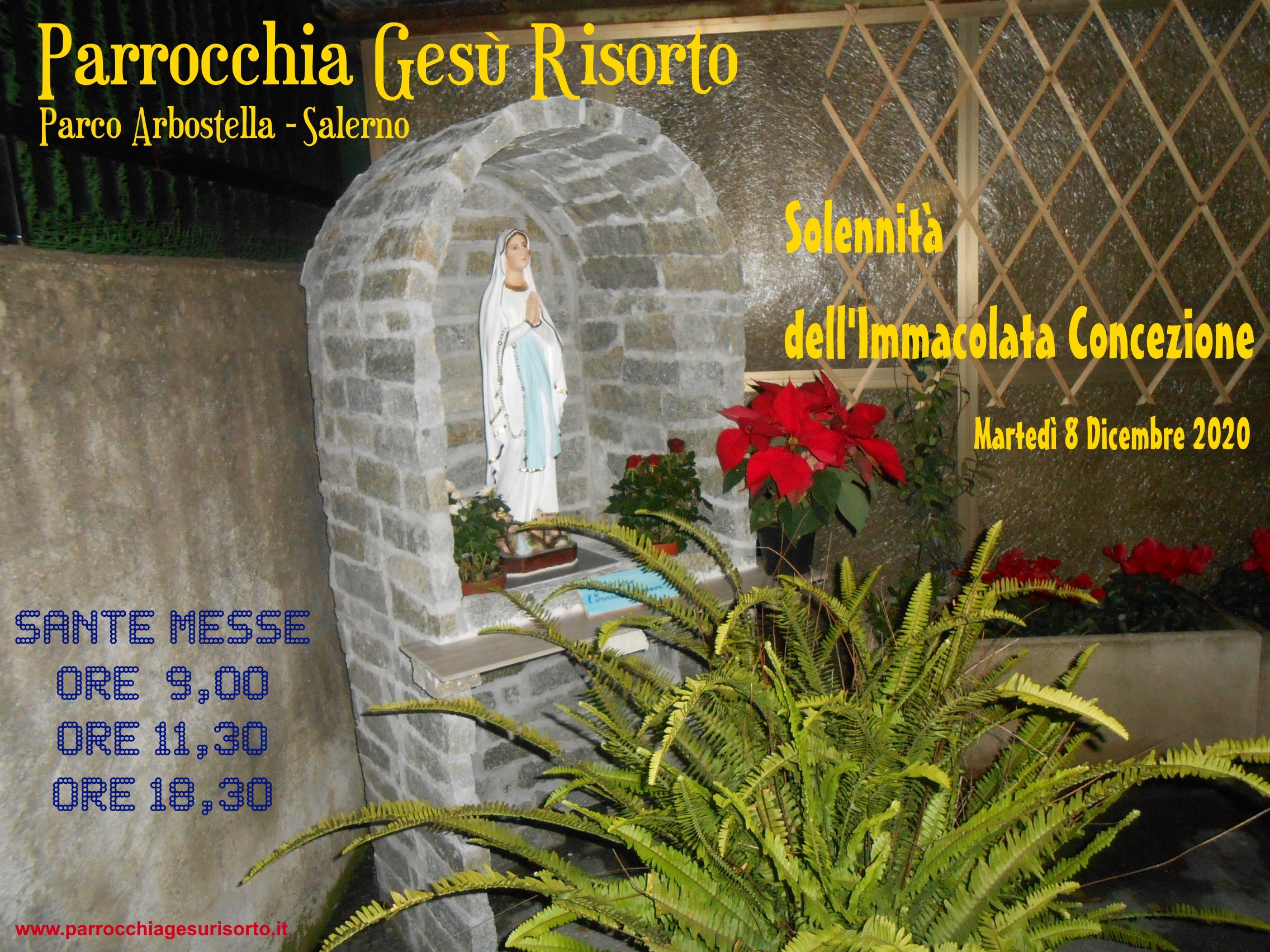 Solennità Immacolata 2020